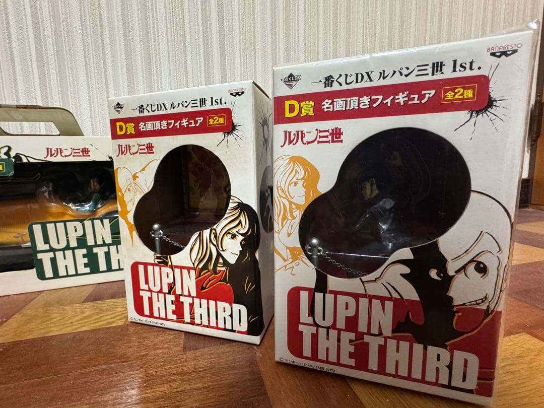 【4点セット】一番くじDX ルパン三世 A賞+B賞+D賞2種
