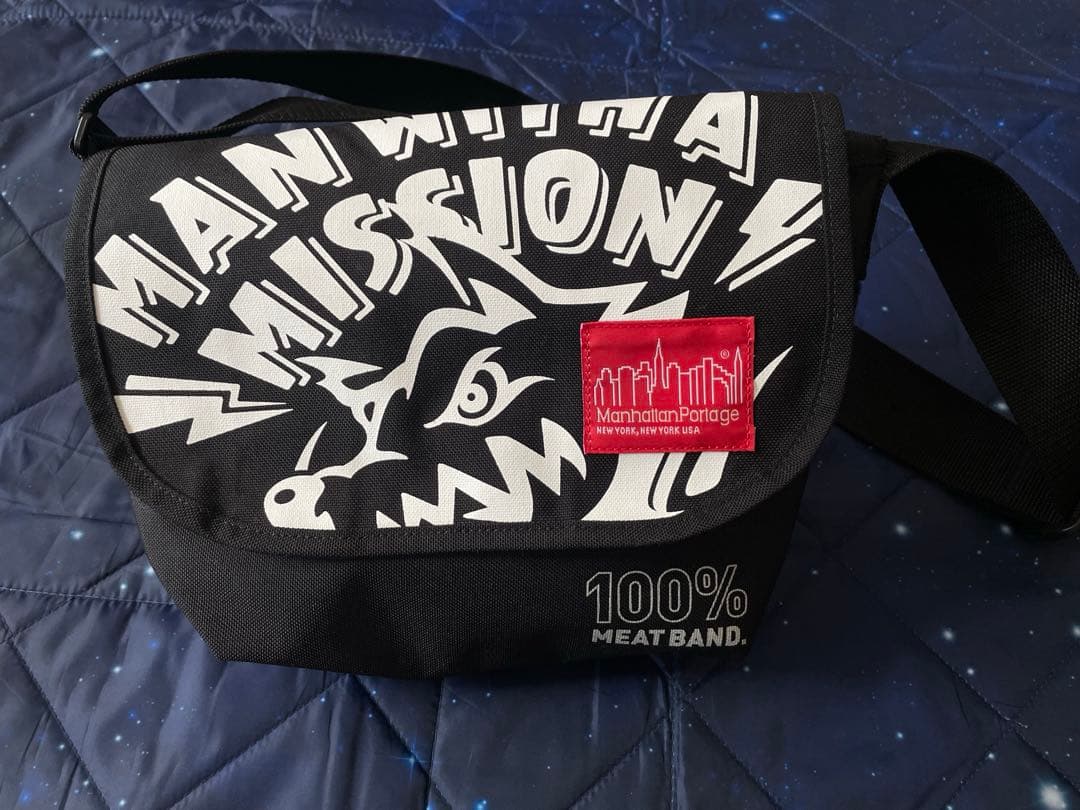 と*と様 マンウィズ× Manhattan Portageコラボショルダーバッグ
