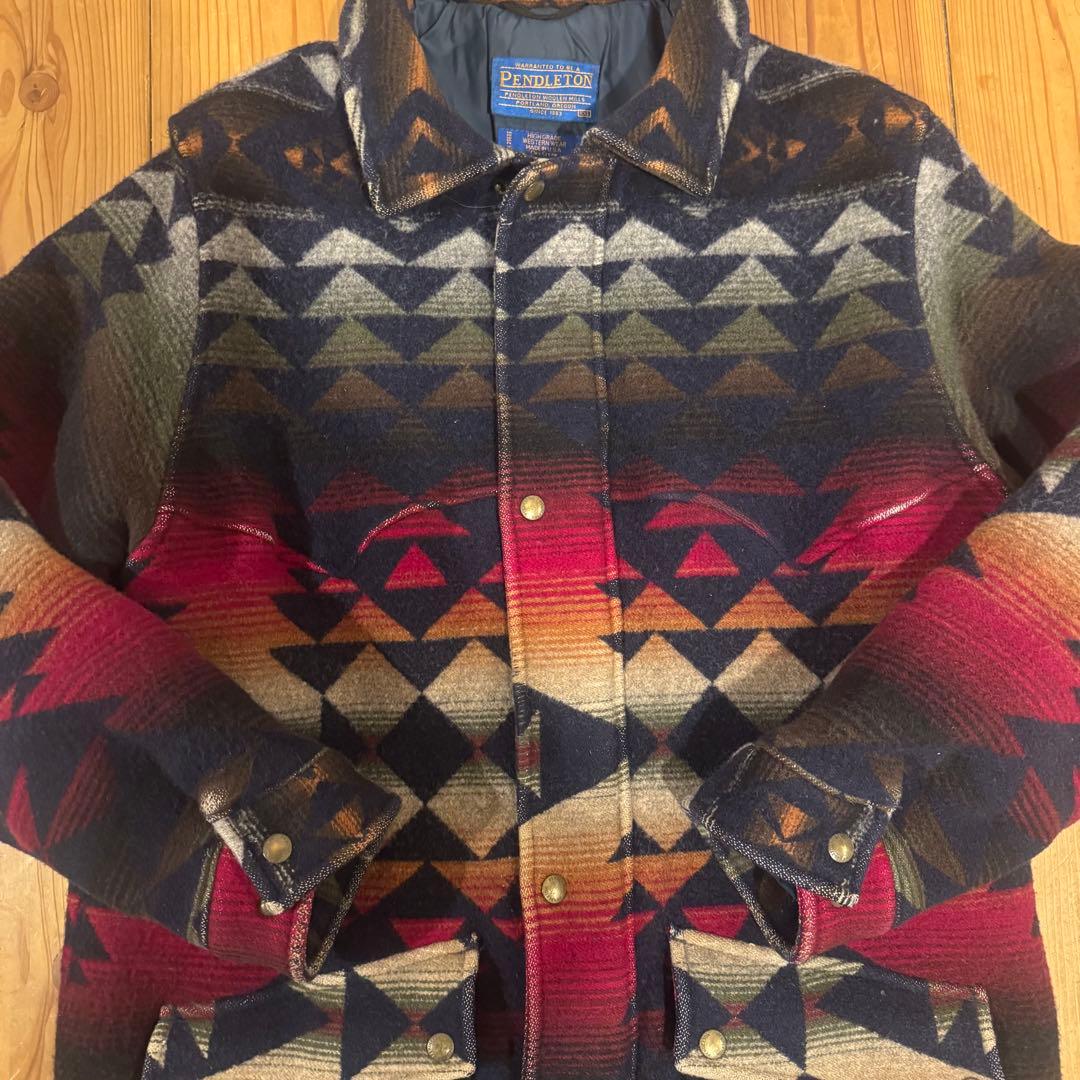 Pendleton ペンドルトンコートウール アメリカ製 チーフジョセフ