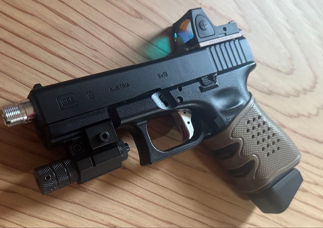 GLOCK 19 ガスガン　グロック19 3rd カスタム　東京マルイ