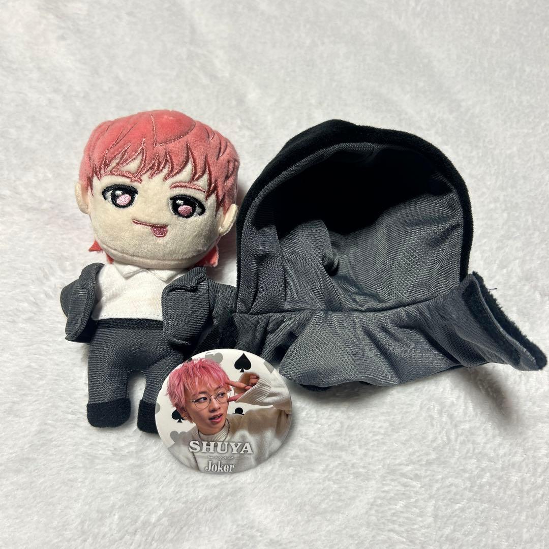 シューヤ JOKER マスコット 缶バッチ
