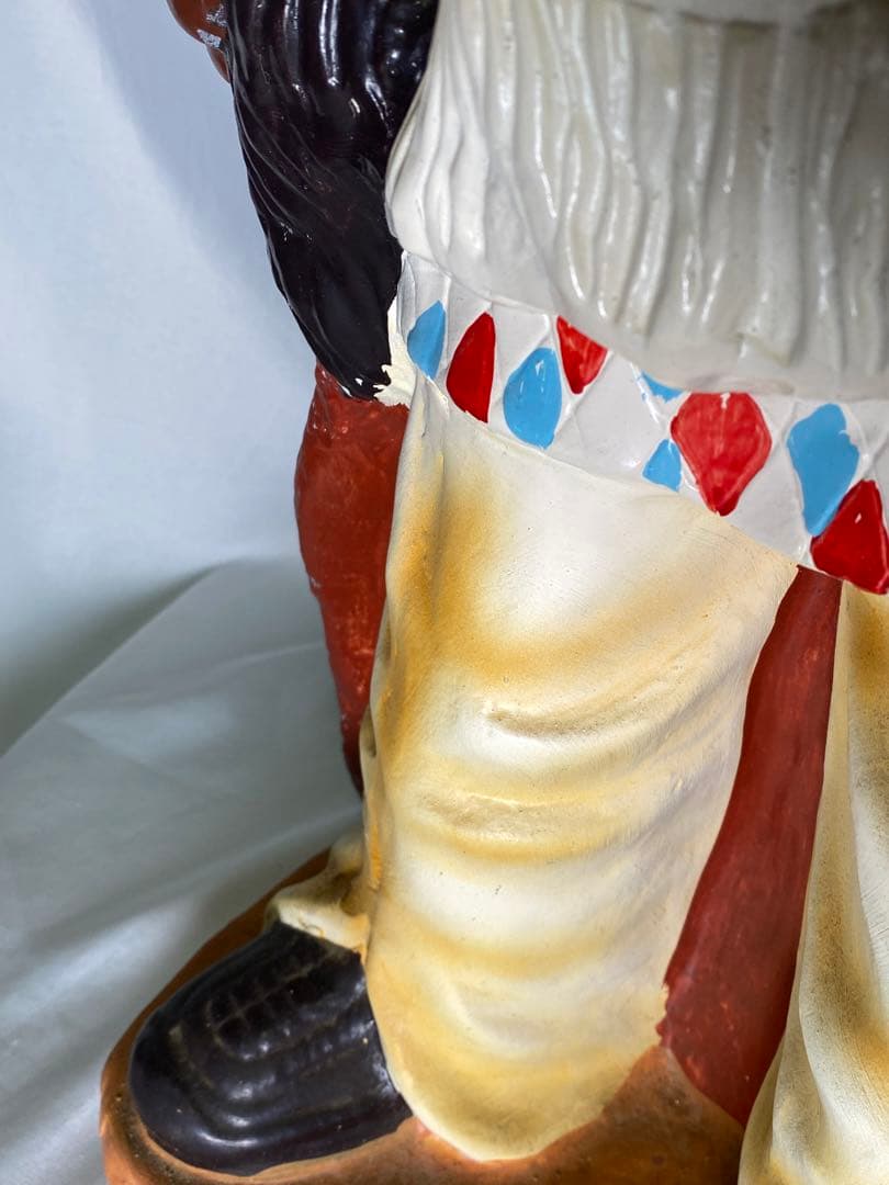 2173❣️ インディアン　女性　オブジェ　看板