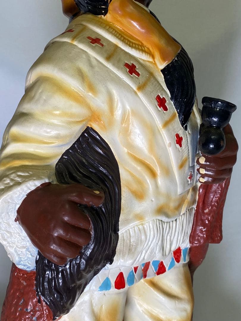 2173❣️ インディアン　女性　オブジェ　看板