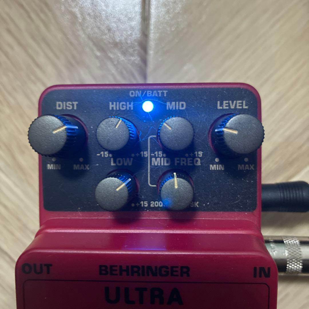 BEHRINGER ULTRAL&SUPEROCTAVER&スイッチャー