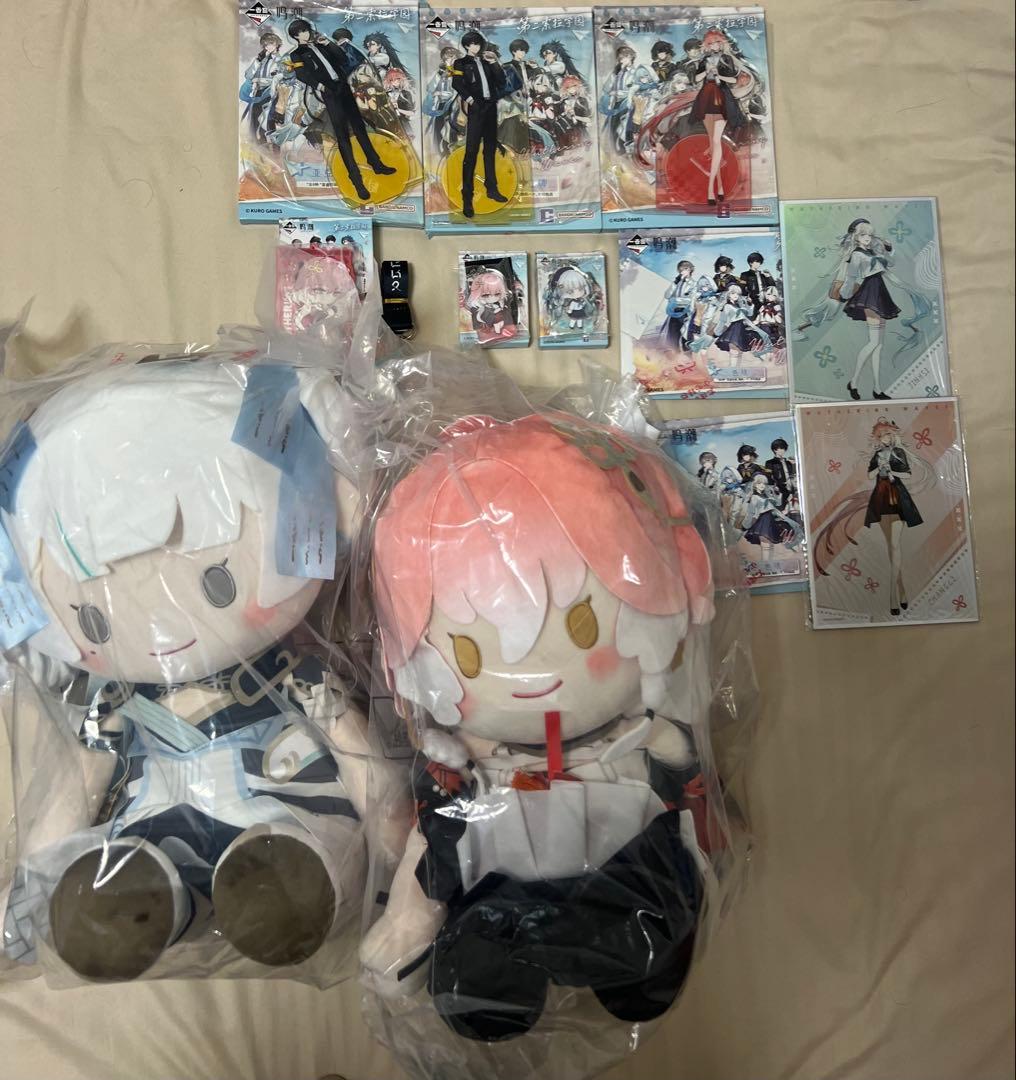 鳴潮　一番くじ　ぬいぐるみ大セット 第二ソラリス学園