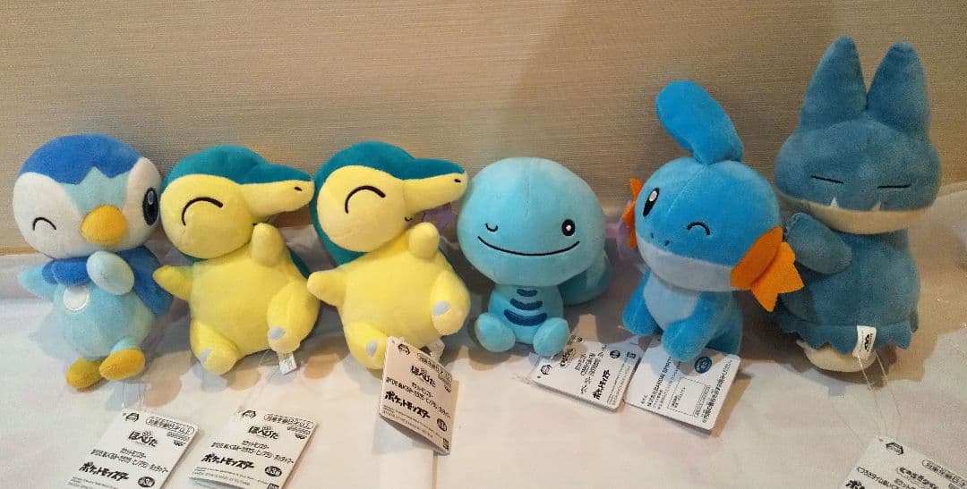 ポケットモンスター　ぬいぐるみ　30個まとめ売り　ほぺひた　カラーセレクション他