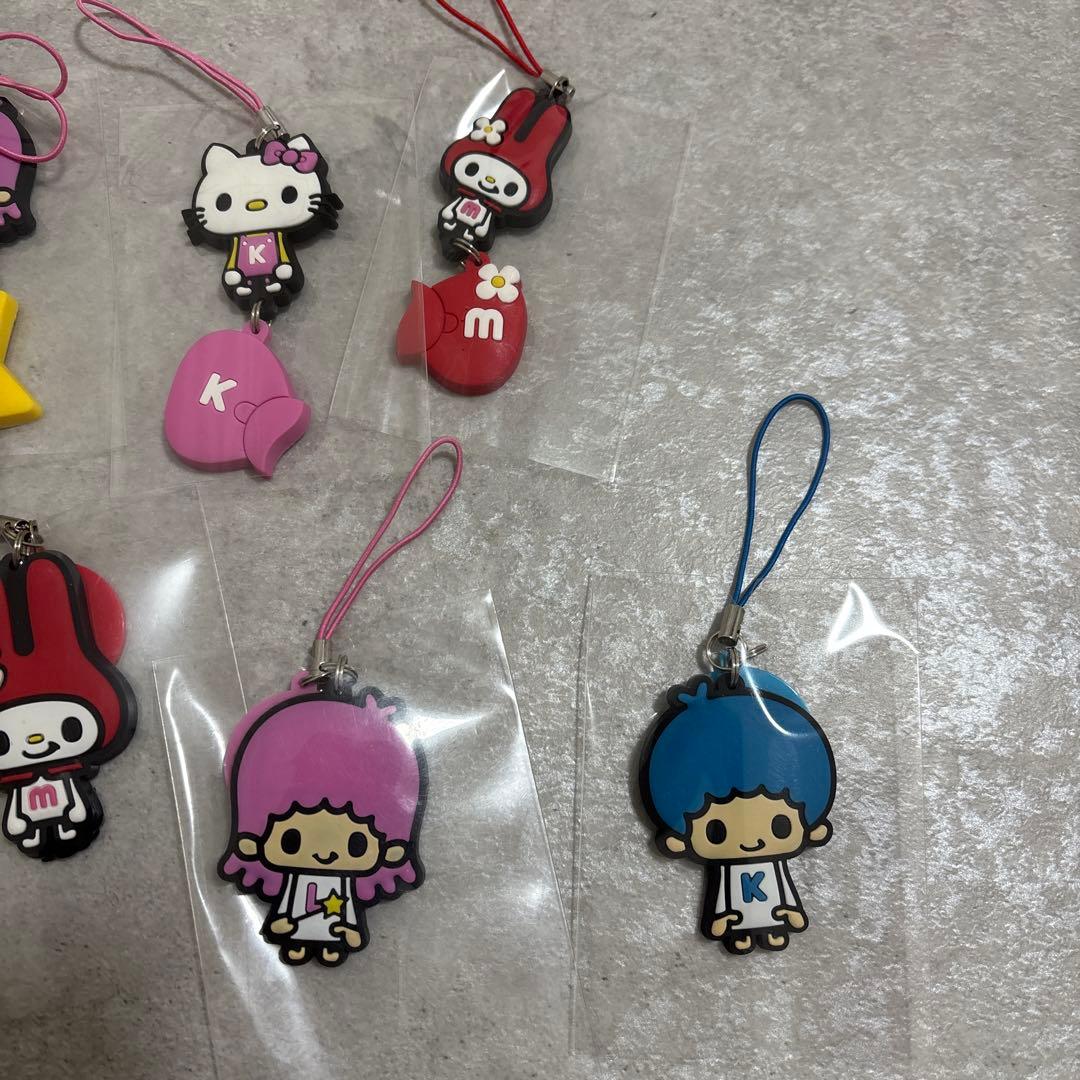 レトロ　レア　サンリオラバーストラップ　14種セット　まとめ売り