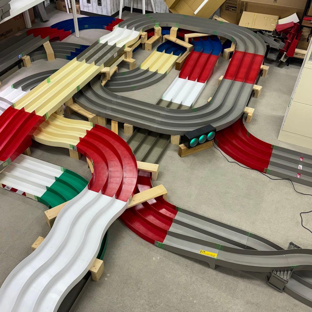 【やまめくん専用①】タミヤ　ミニ四駆コース　3レーン　立体コース