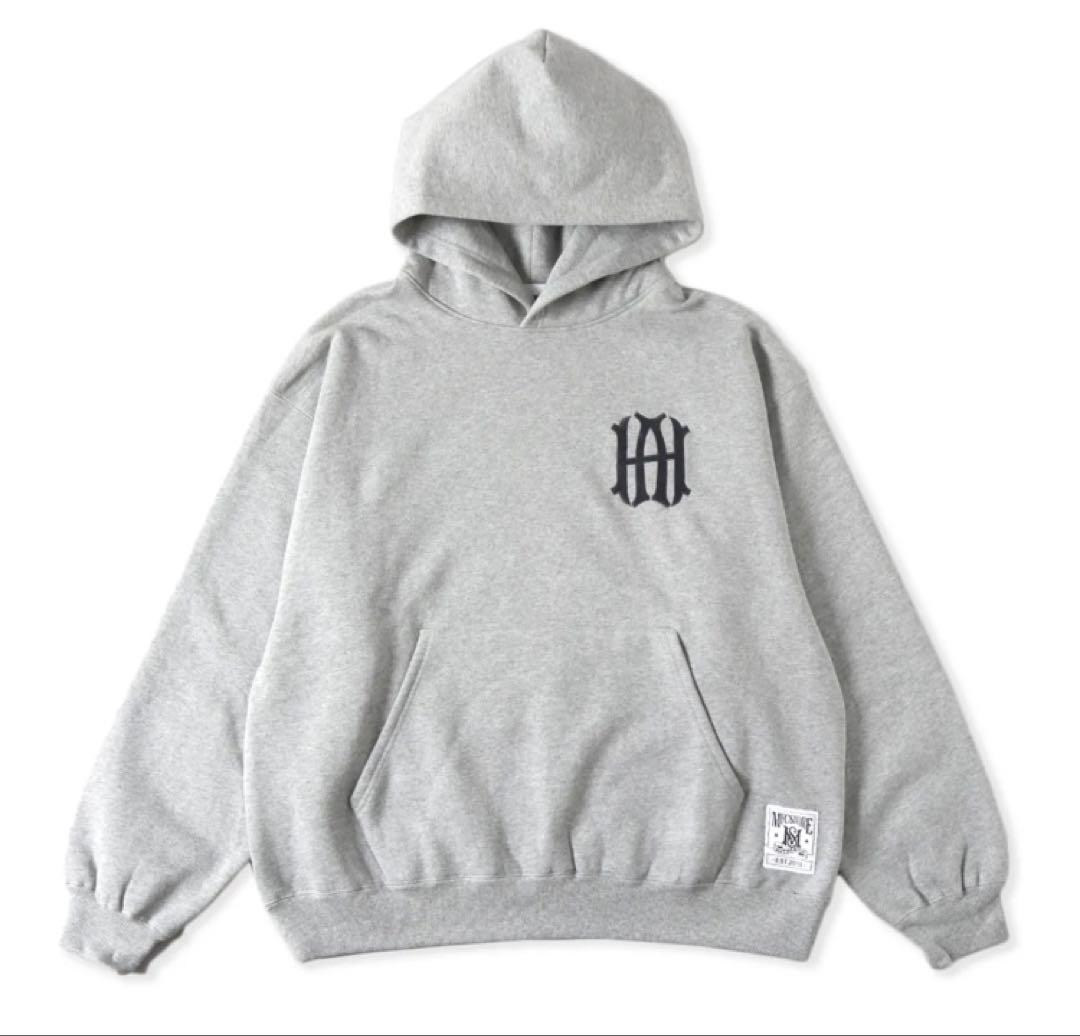 浜崎あゆみ×MFC AHロゴフーディー　グレー Lサイズ