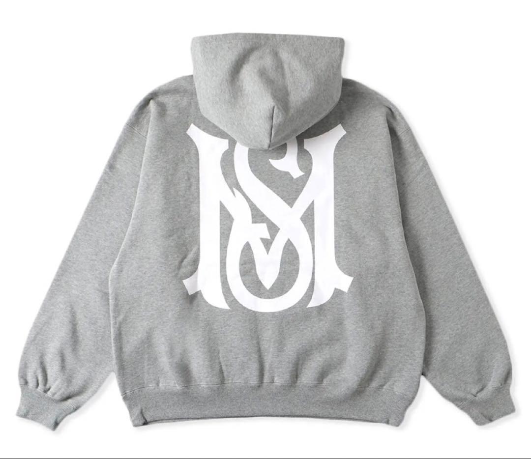 浜崎あゆみ×MFC AHロゴフーディー　グレー Lサイズ