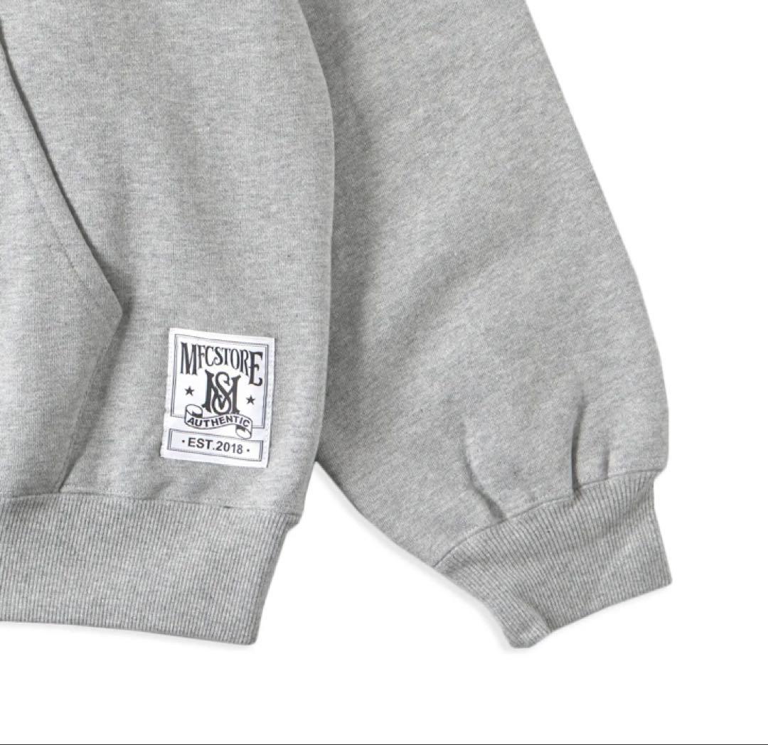 浜崎あゆみ×MFC AHロゴフーディー　グレー Lサイズ
