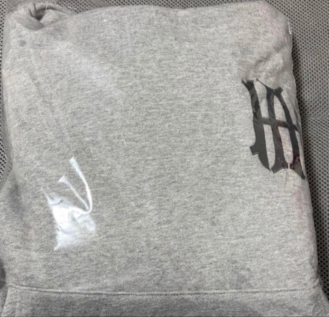 浜崎あゆみ×MFC AHロゴフーディー　グレー Lサイズ