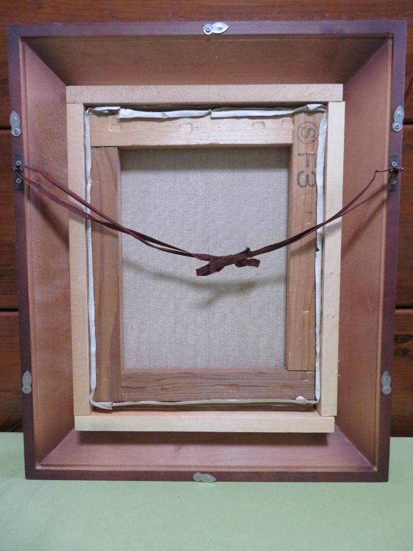 ◆　佐藤義明　「Purofīru」（仮題）　油彩3号　◆