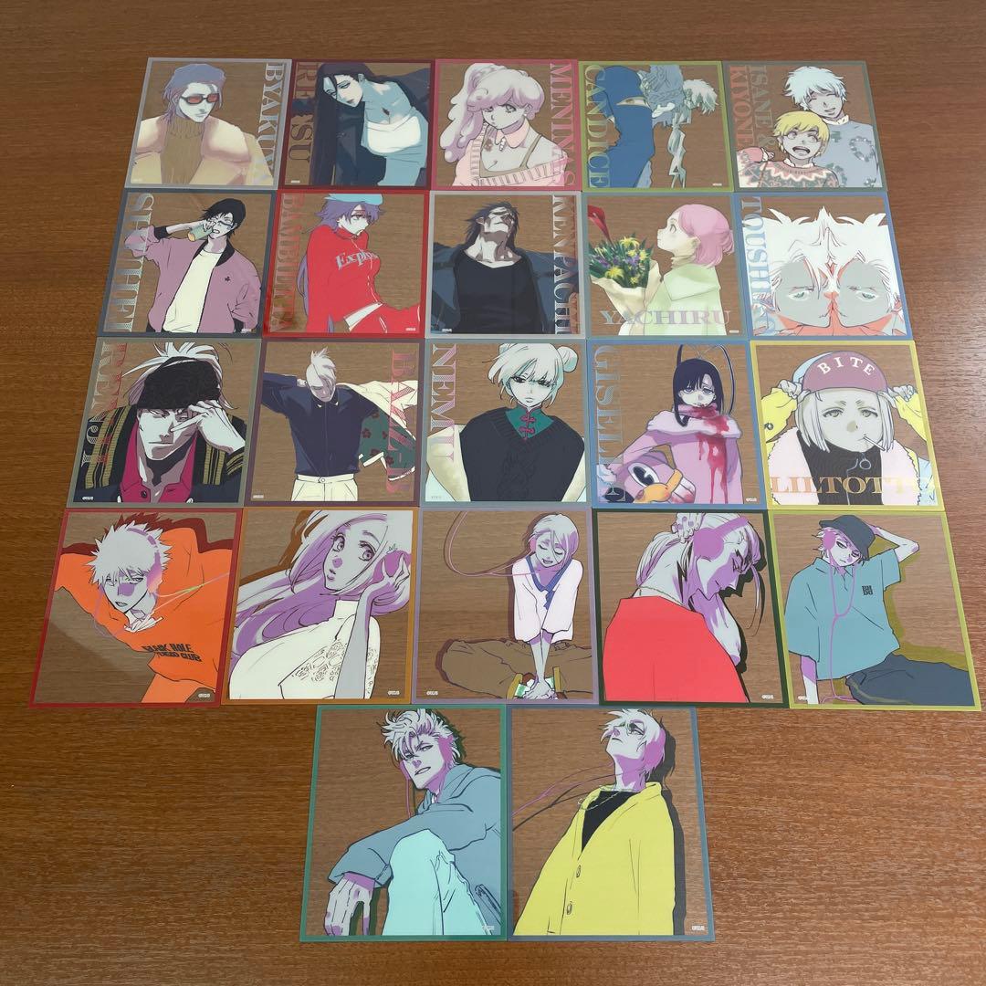 ❶BLEACH WORLD クリアミニ色紙 全15種＋7種 計22種フルコンプ