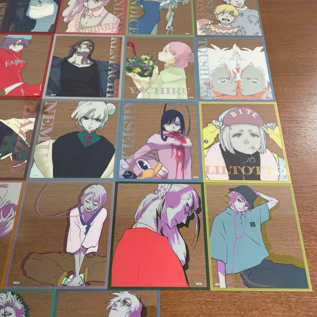 ❶BLEACH WORLD クリアミニ色紙 全15種＋7種 計22種フルコンプ