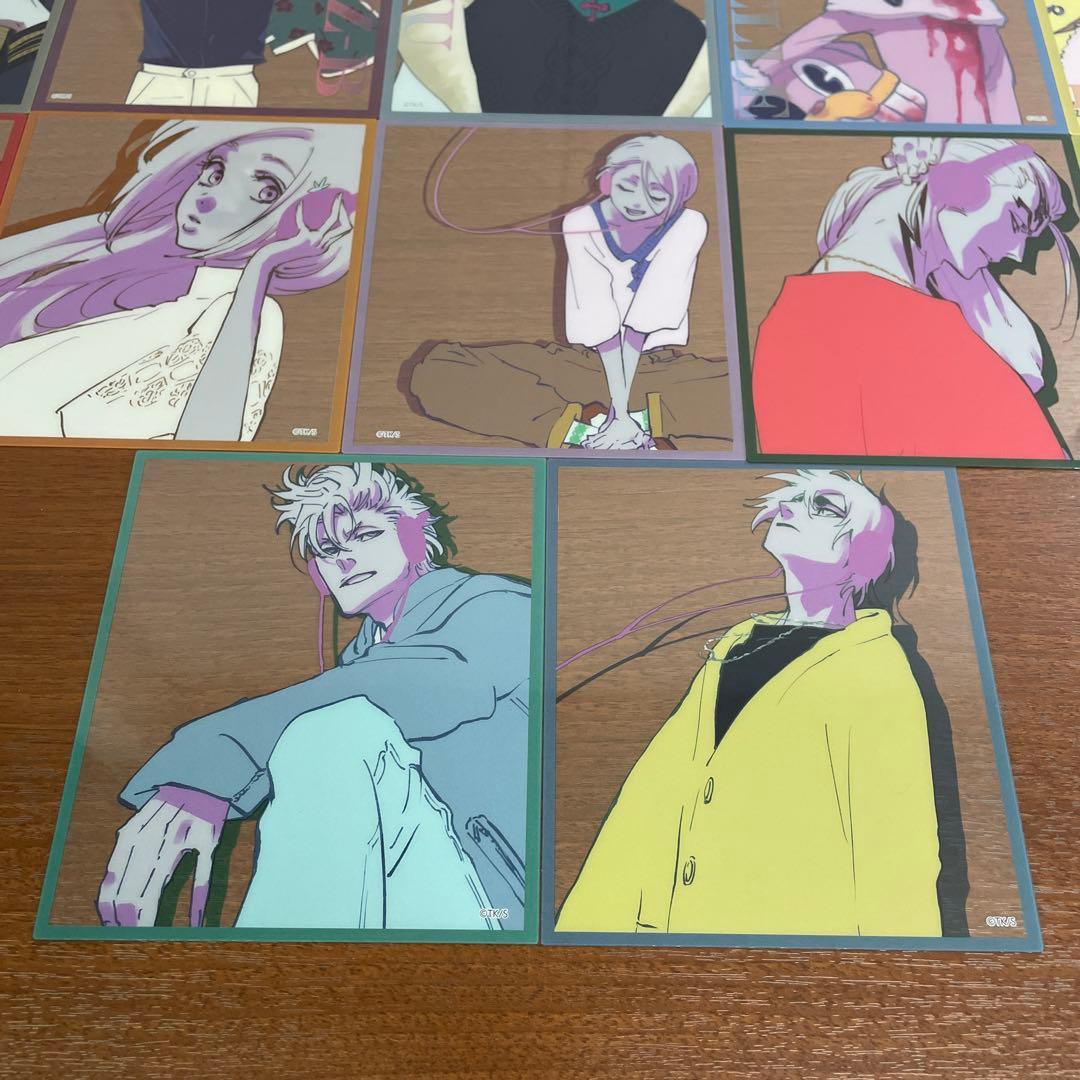 ❶BLEACH WORLD クリアミニ色紙 全15種＋7種 計22種フルコンプ