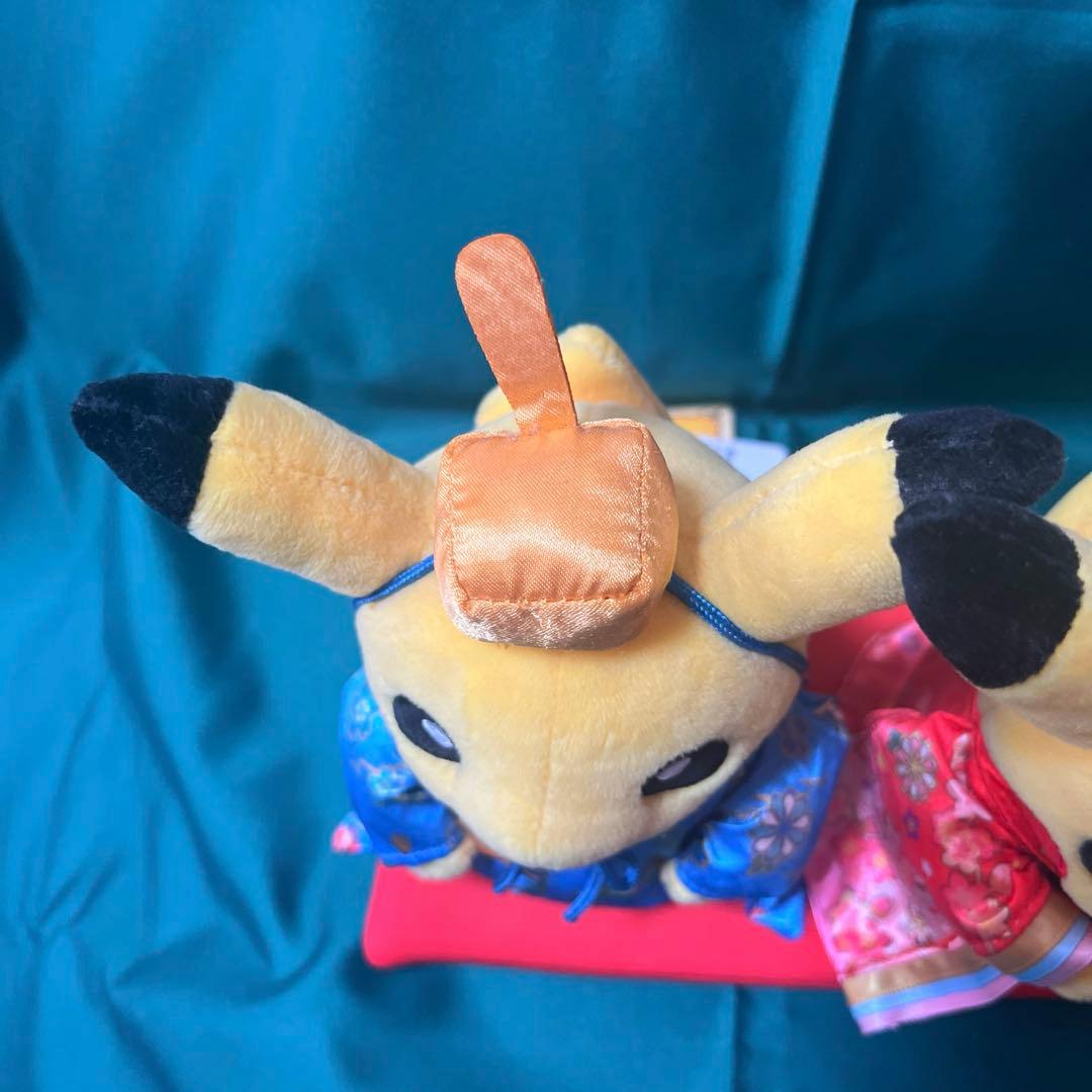 マンスリーペア ピカチュウ3月 雛人形 ひな祭り ひなまつり ぬいぐるみ