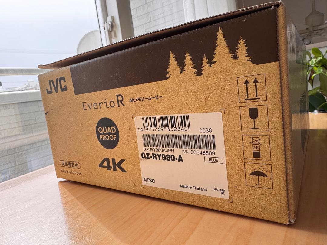 JVC 4K ビデオカメラ 本体GZ-RY980-A