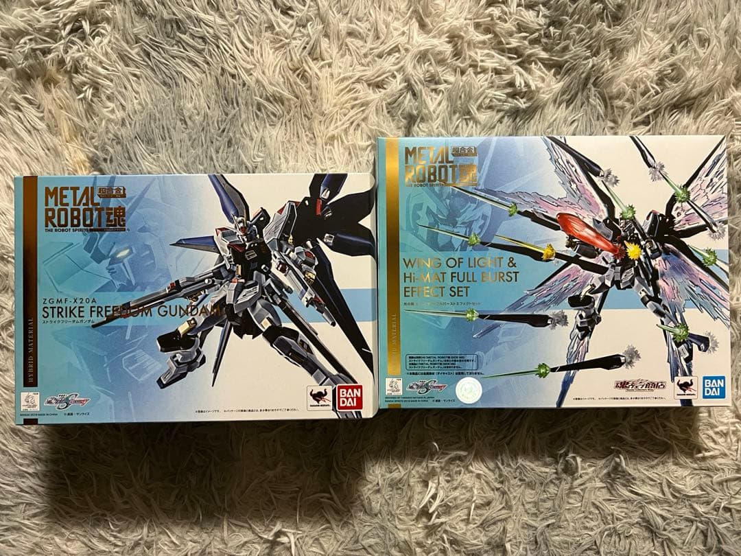 堀*基様 メタルロボット魂　ストライクフリーダム ＆ 光の翼