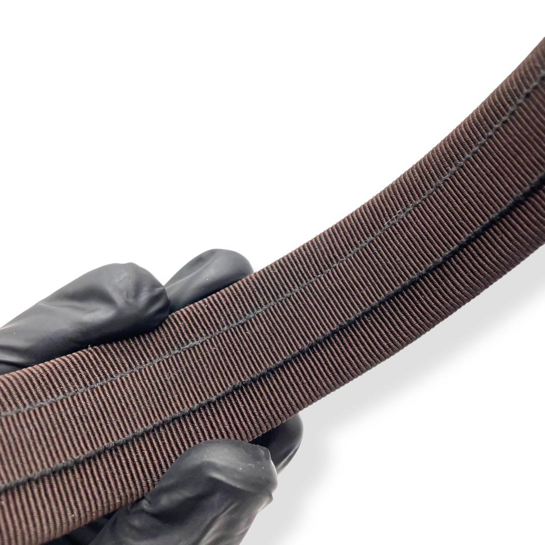 極美品 サルヴァトーレフェラガモ Ferragamo ヴァラ カチューシャ　茶