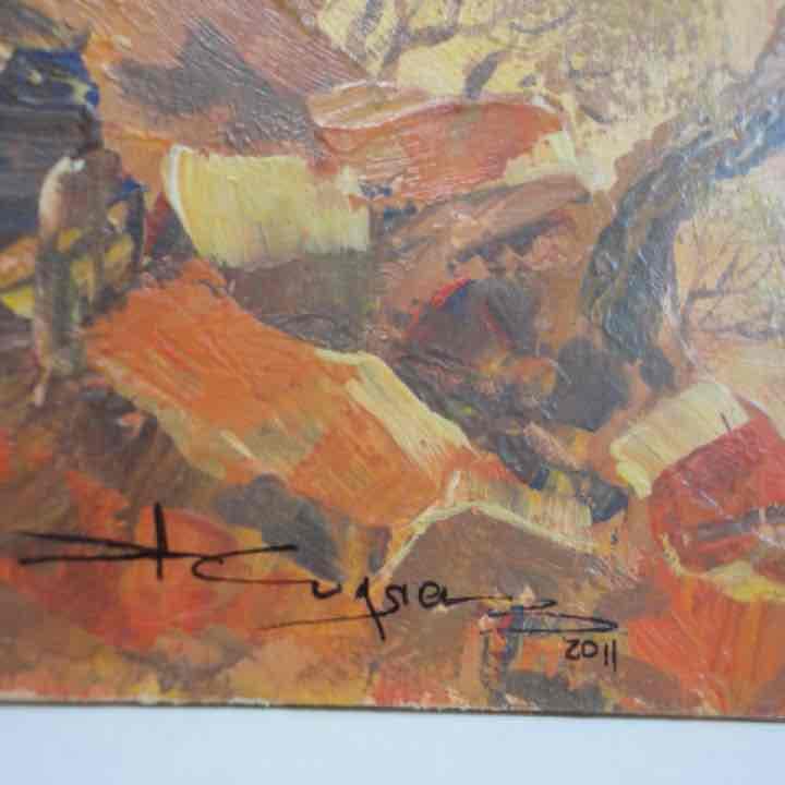 風景画 Alexander Zhilyaev 一点物 サイン