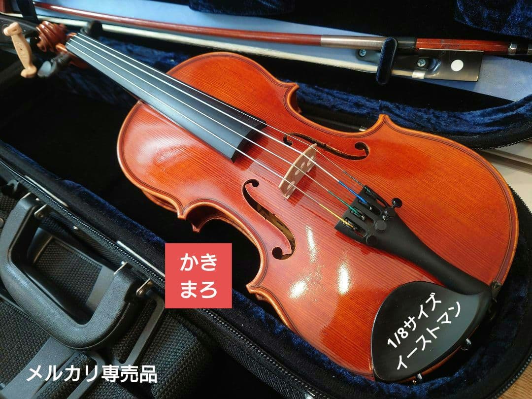 【ご依頼品・中古】1/8サイズ イーストマン バイオリン セット