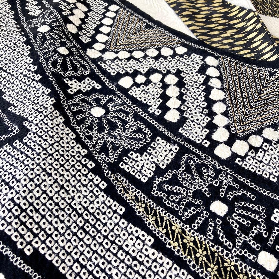 ™️ 振袖5点セット‼️フルセット　絞り　お振袖セット‼️NO59