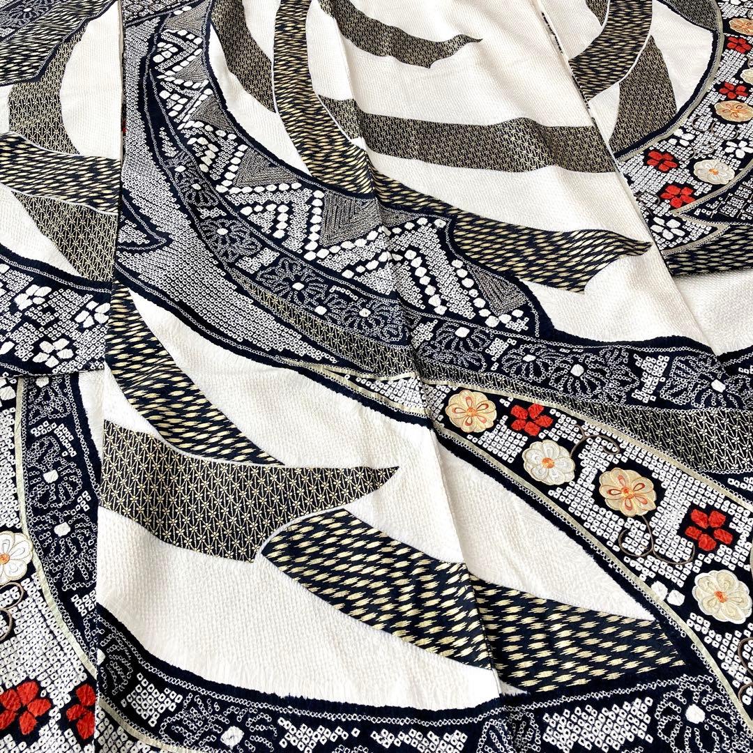 ™️ 振袖5点セット‼️フルセット　絞り　お振袖セット‼️NO59