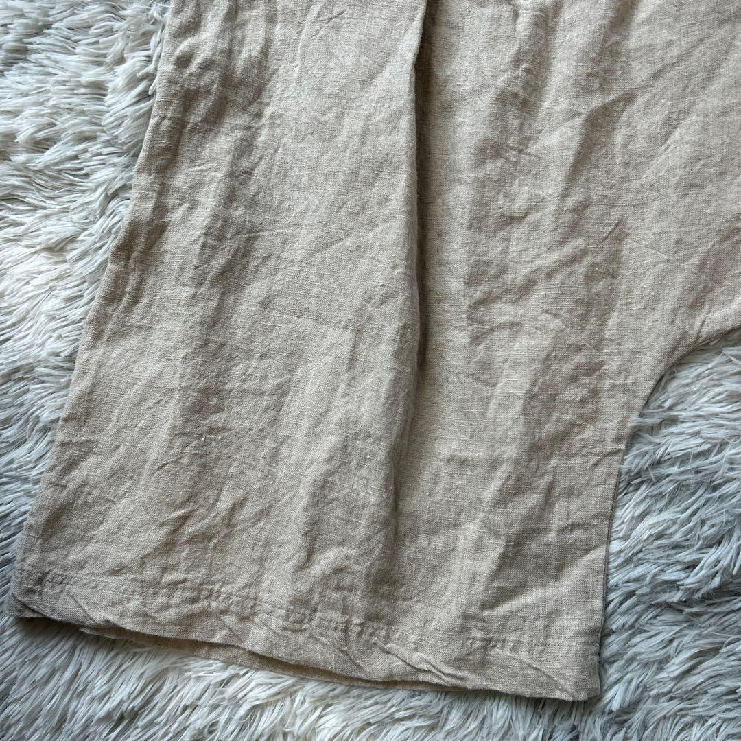 【美品】ICHI Antiqtuites 琴平炊きリネンサルエルパンツ