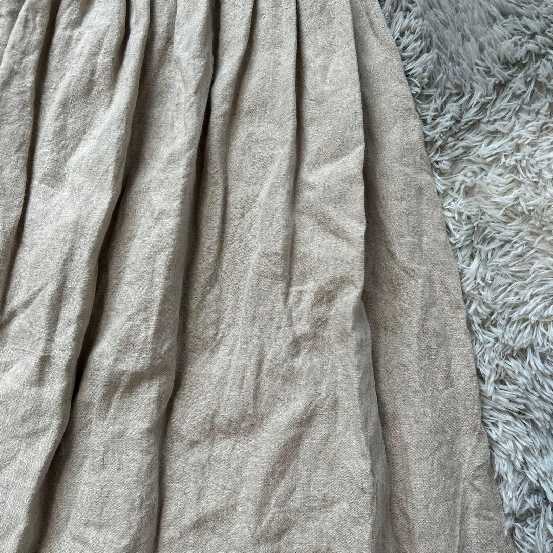 【美品】ICHI Antiqtuites 琴平炊きリネンサルエルパンツ