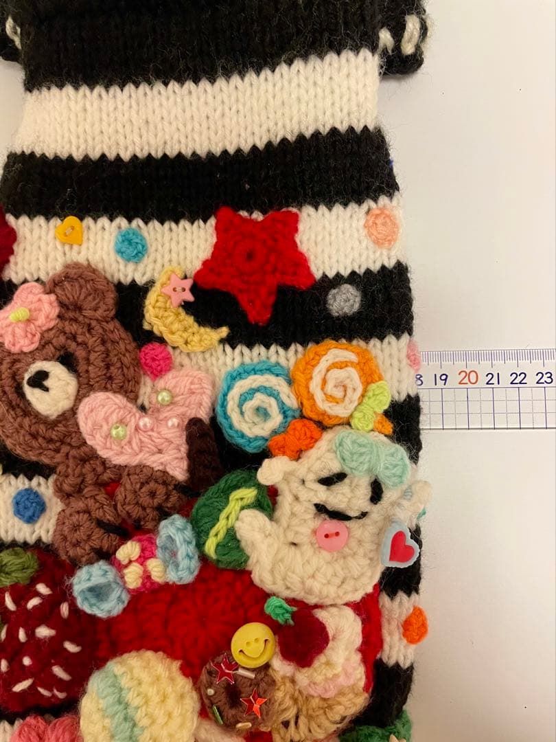 犬服　手編みセーター