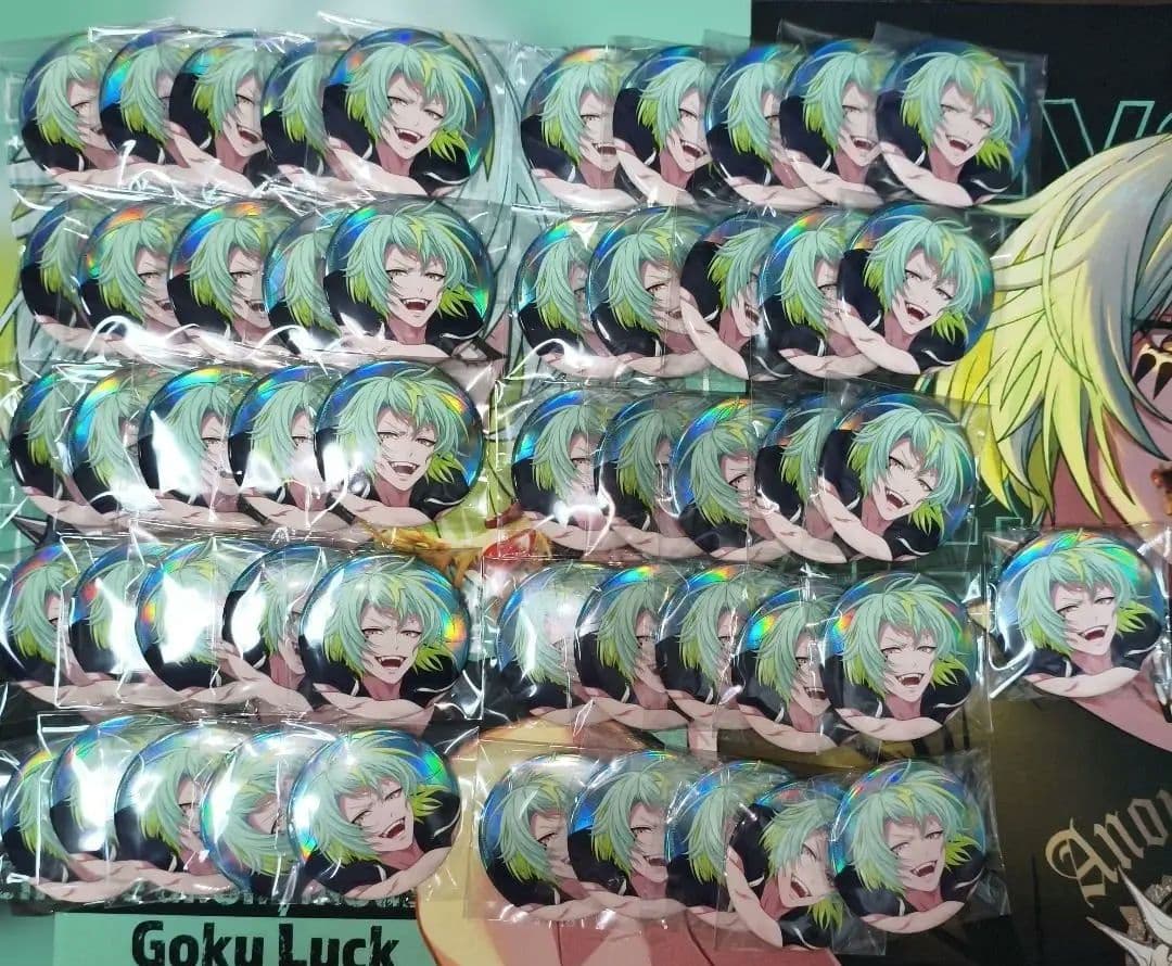 パラライ　缶バッジ　御子柴　賢太　真夏の幻影