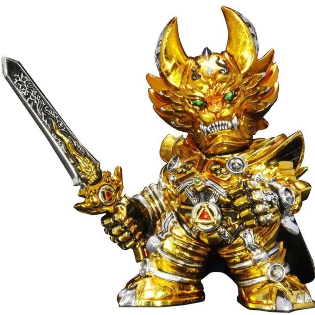 新品●牙狼デフォルメ魔戒コレクション 黄金騎士ガロ メッキVer.●未開封美品