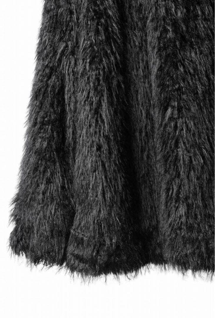 S’yte SHAGGY FUR HOODED COAT