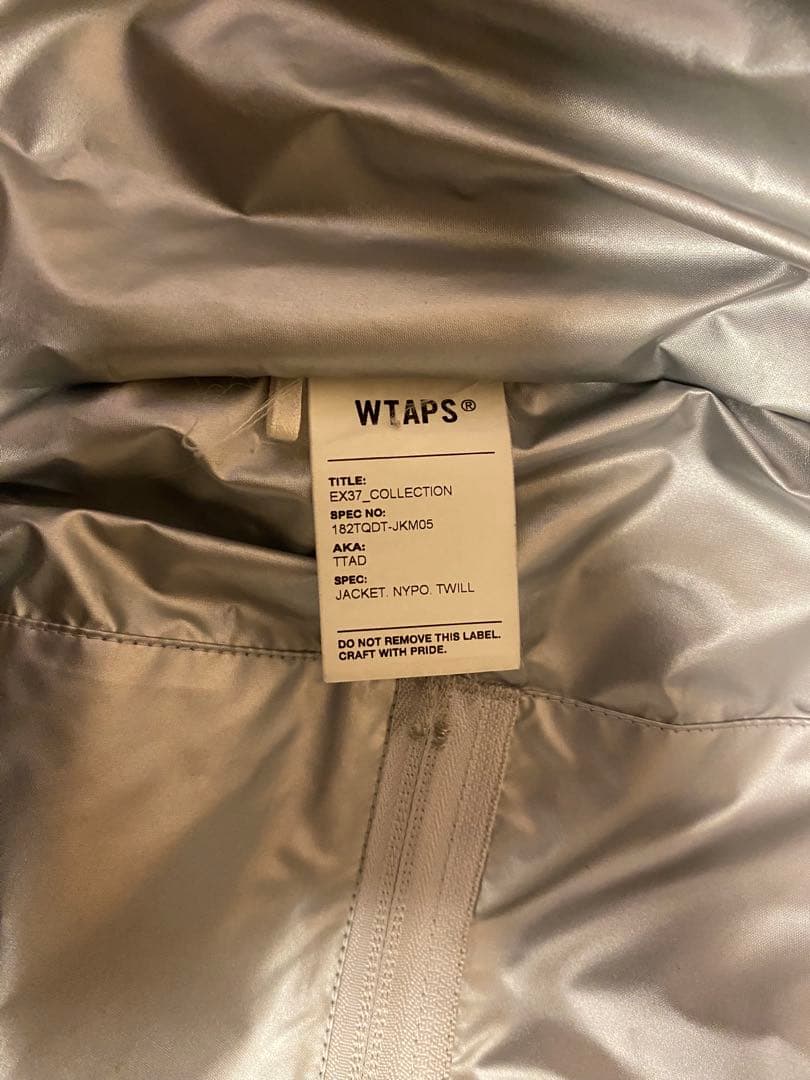 ジャケット・アウター WTAPS 18AW TTAD/JACKET.NYPO.TWILL