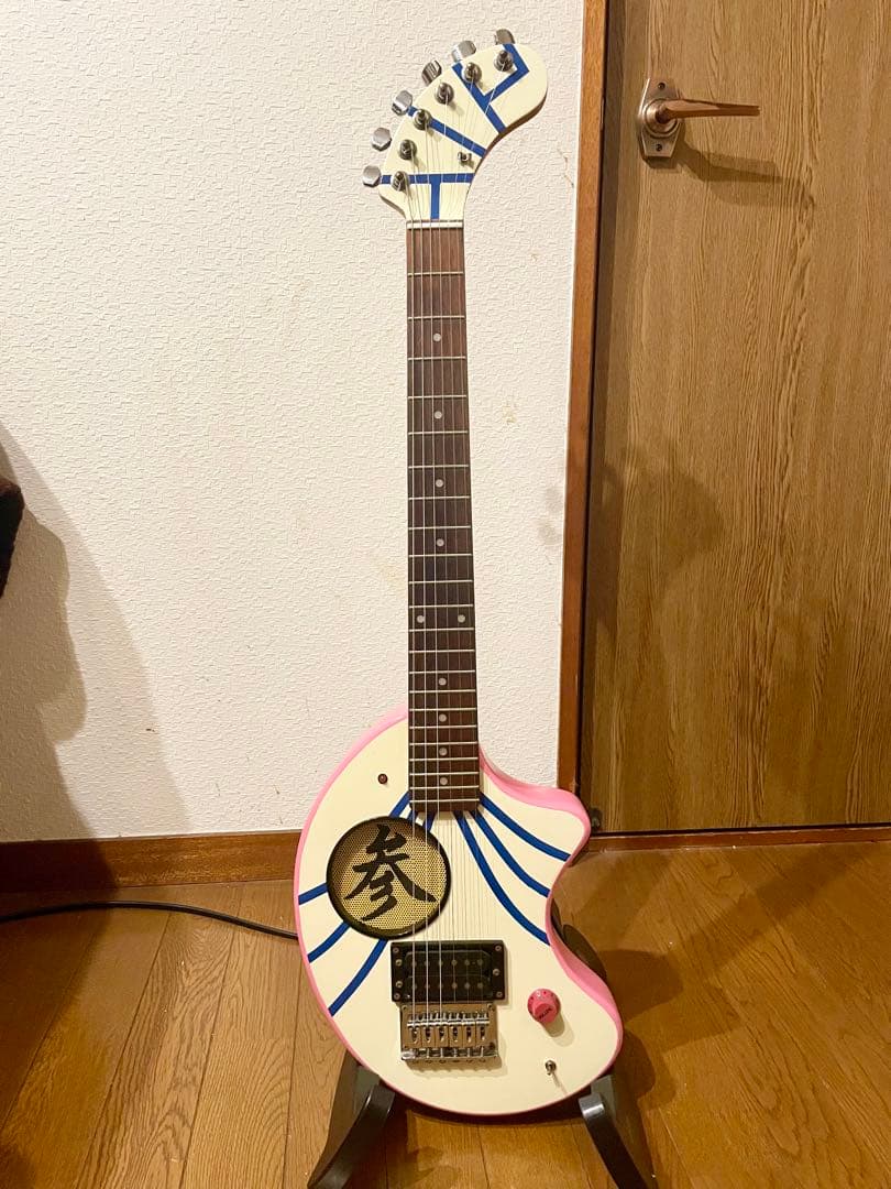 鬼滅の刃 猗窩座風ギター zo-3