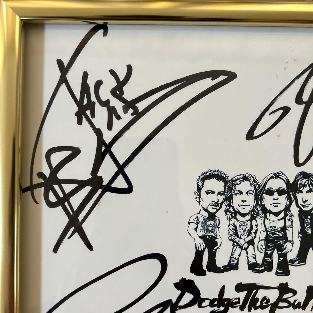 TMG サイン色紙　B'z 松本孝弘　稲葉浩志