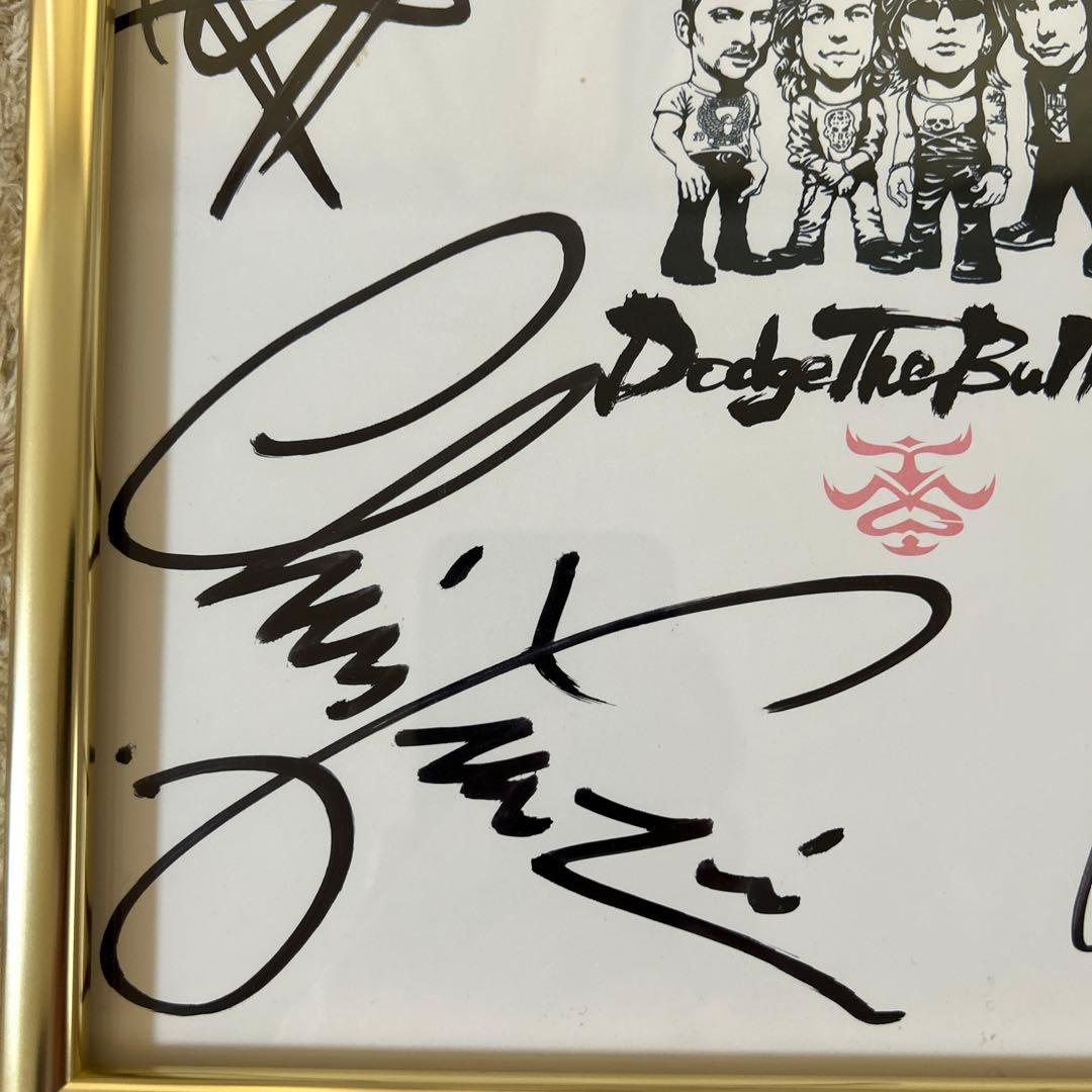 TMG サイン色紙　B'z 松本孝弘　稲葉浩志