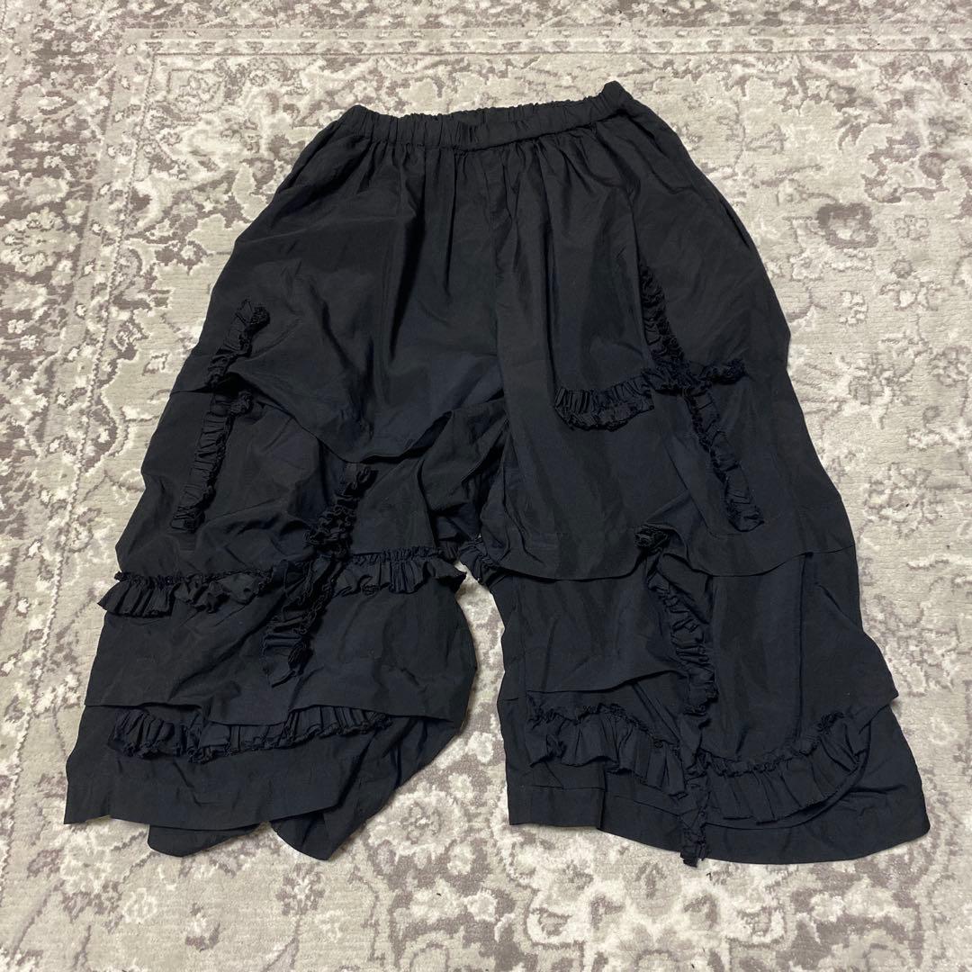 comme des garcons フリルパンツ