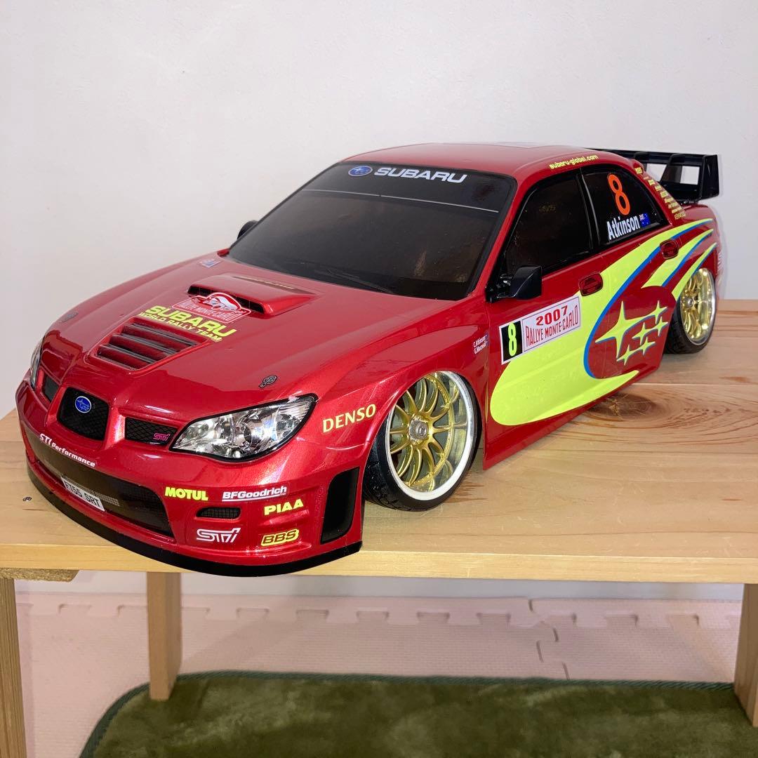 タミヤ　インプレッサWRCモンテカルロ'07 ボディ