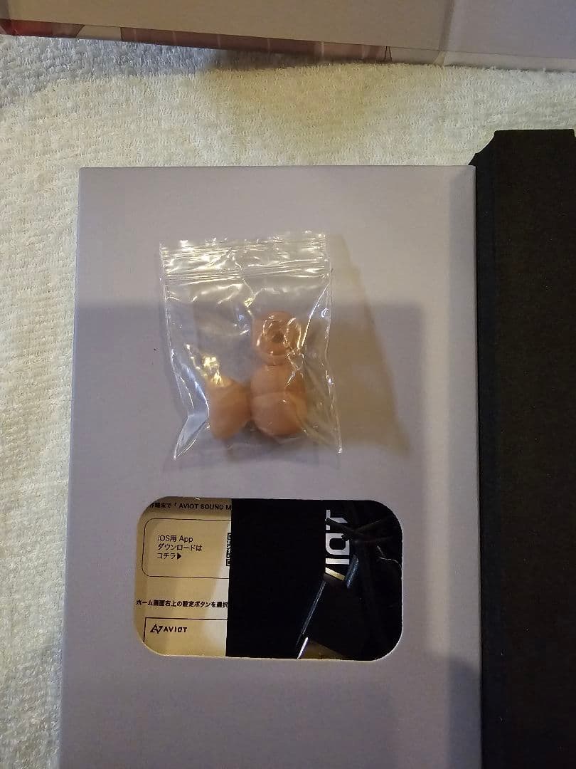 【美品】AVIOT×しぐれうい 完全ワイヤレスイヤホン TE-D01v-SGR