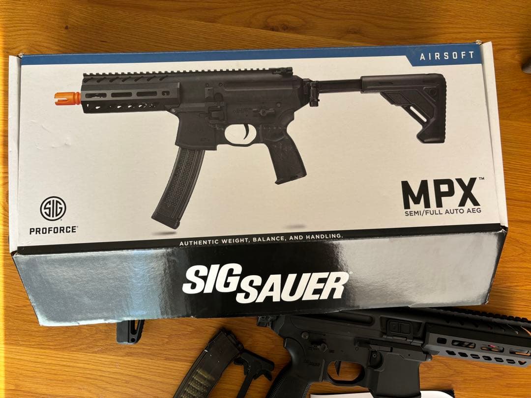 SIG SAUER MPX AEG 電動ガン　日本規格