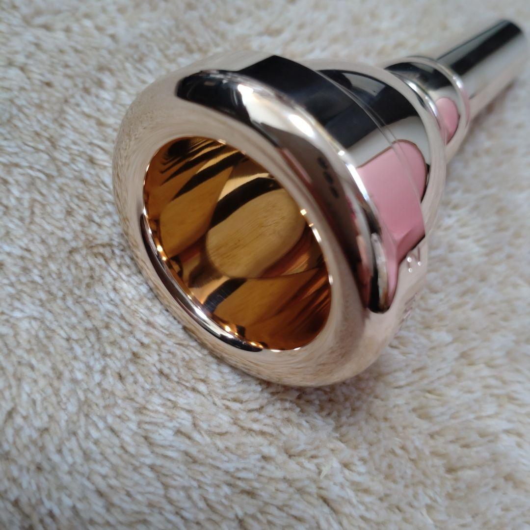 ユーフォニアムマウスピース　ピンクゴールド　USHIGAMI 2