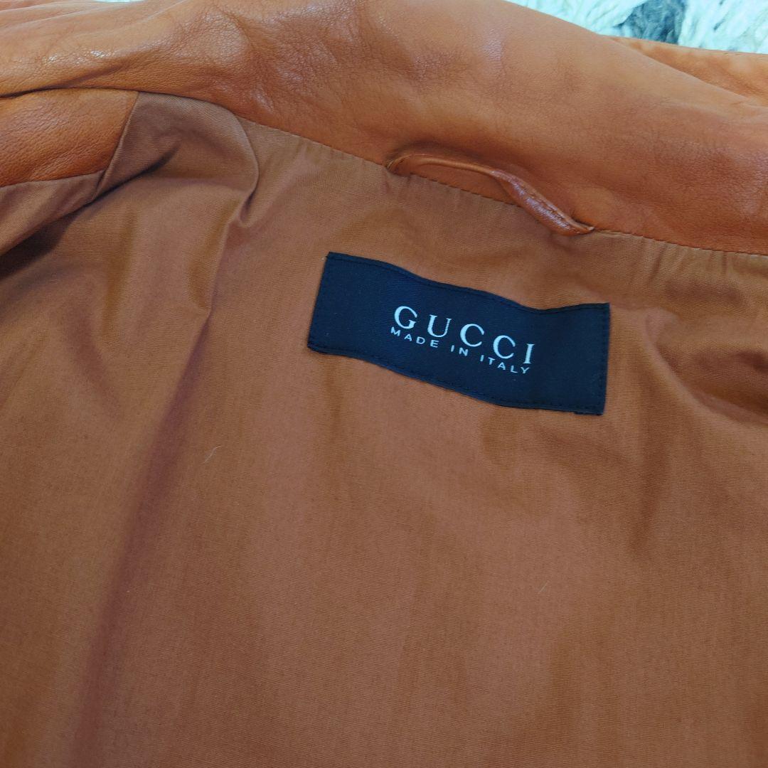 GUCCIグッチライダースレザージャケット