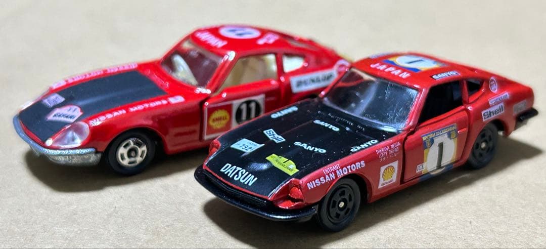 トミカ ニッサン フェアレディZ 432 240Z ラリーカー2台セット