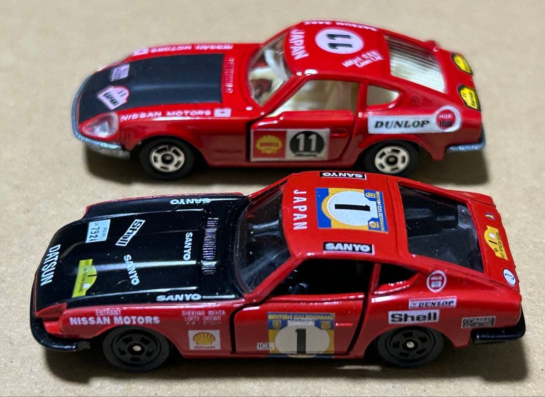 トミカ ニッサン フェアレディZ 432 240Z ラリーカー2台セット