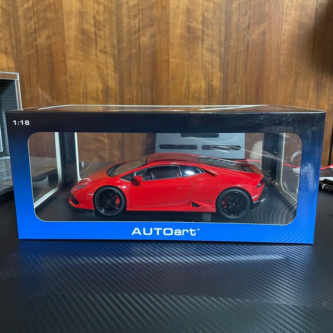 新品完全未開封品 オートアート 1/18ランボルギーニ ウラカン LP610-4