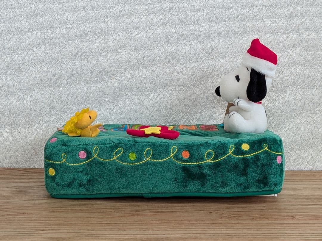 スヌーピータウンショップ クリスマスシリーズ2005 ティッシュボックス ケース