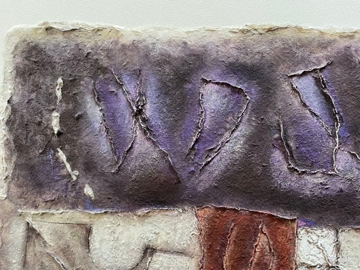 小原馨   ” ＭＡＰ - ５９\"  1995  額装