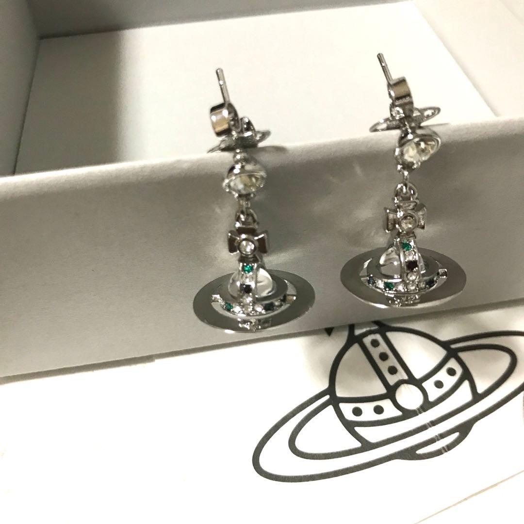 ヴィヴィアンウエストウッド　ブチドロップ　ピアス